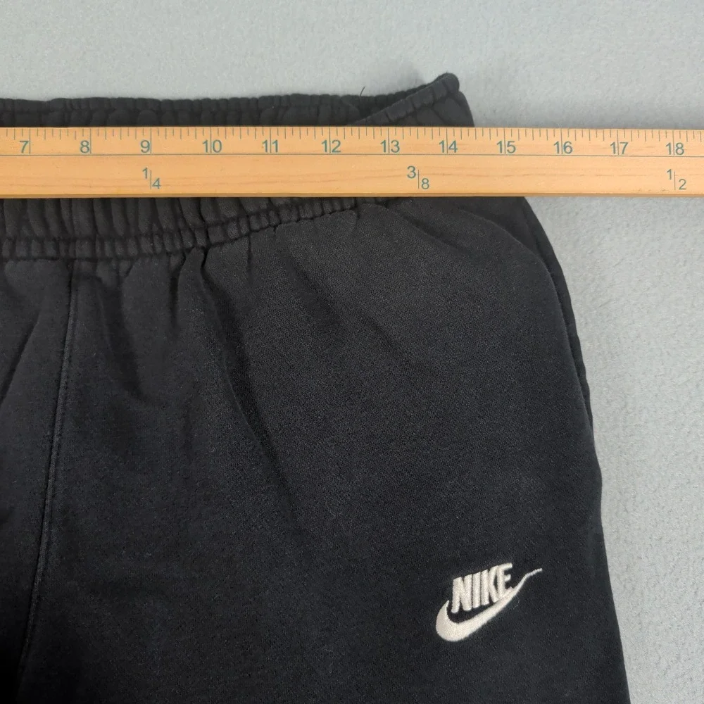 Nike Sweatpants Mens Medium Black Sportswear Club Fleece Joggers BV2671-010 Gym